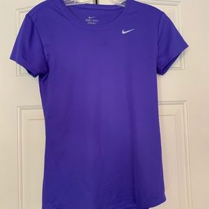 Purple Nike Dri-Fit t-shirt